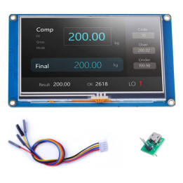 Nextion NX4827T043 Display Touch Screen 4,3 pollici - Serie Basic Resistivo