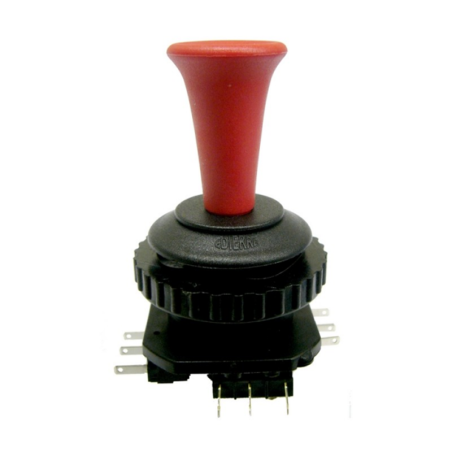 MOD.011SM24 Edierre Mini Joystick - Funnel Handle - Hole 24mm