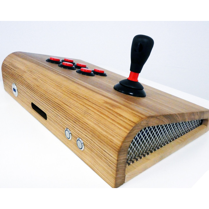 Luxury Gamepad in Wood with Edierre Usb Button
