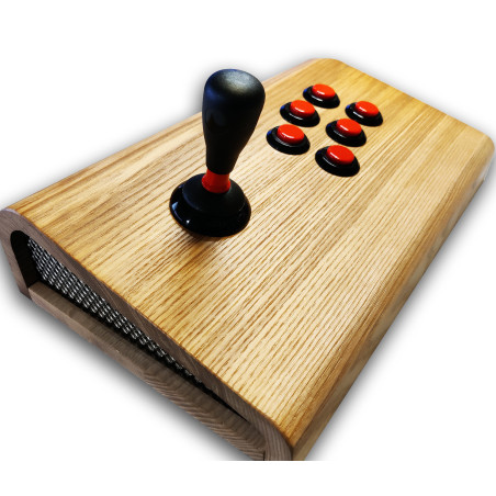 Luxury Gamepad in Wood with Edierre Usb Button