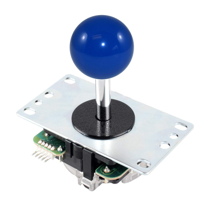 Sanwa Joystick with Ball Knob - JLF-TP-8YT - Various Colors
