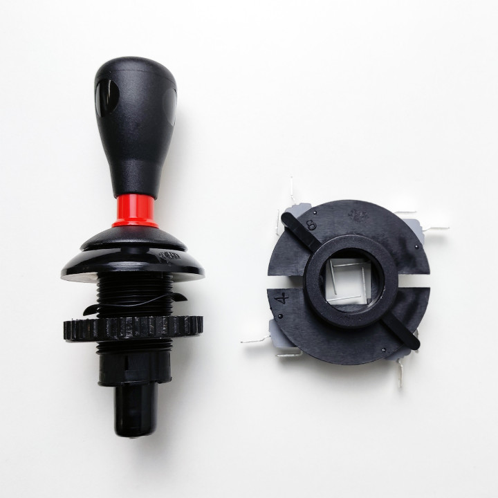 MOD.010/L Edierre Joystick a Clava - 3 Colori