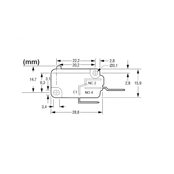 HP Edierre Microswitch Pulsante - Micron per Pulsanti