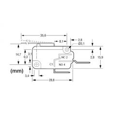 HL Edierre Microswitch Leva - Micron per Joystick