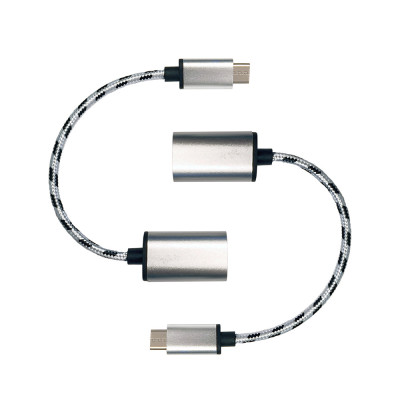 Adapter Cable OTG USB-C to USB-A 3.0  18cm - Set 2 pcs