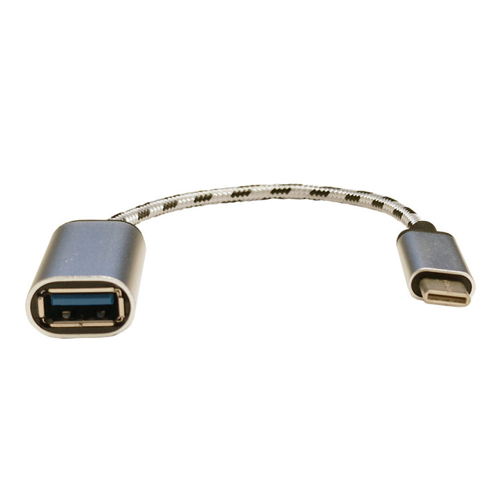 Cavo Adattatore OTG USB-C to USB-A 3.0 da 18 cm - Set 2 pezzi