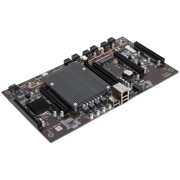 Motherboard for Mining BTC79X5 V1.0 x5 PCI-E + Xeon E5-26 CPU + 4GB DDR3 Ram