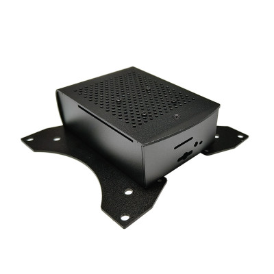 Case VESA Raspberry PI5 - Custodia e Ventola con Supporti VESA 100x100