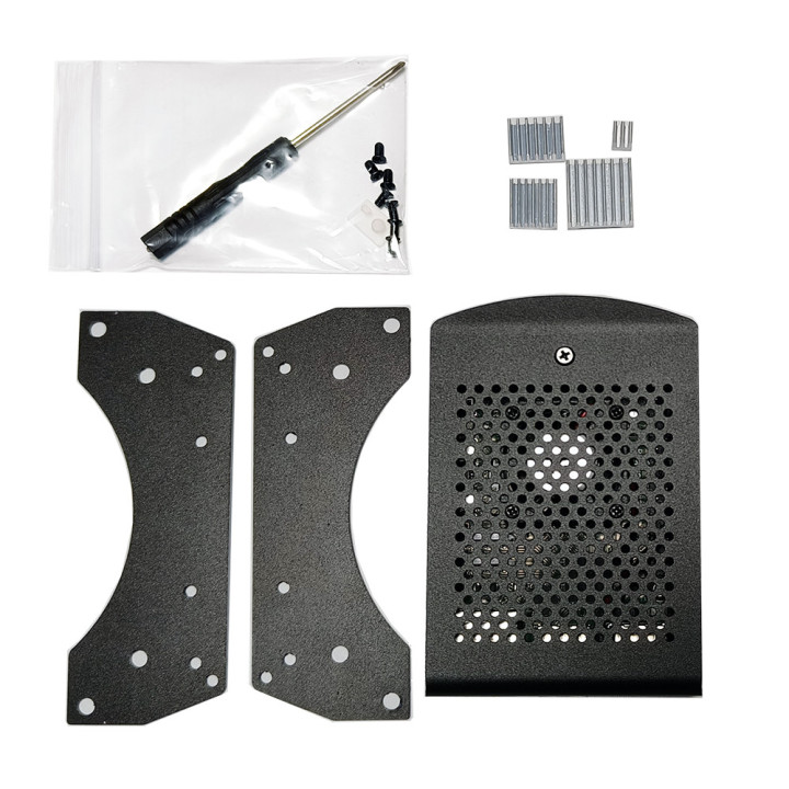 Case VESA Raspberry PI5 - Custodia con Supporti VESA 100