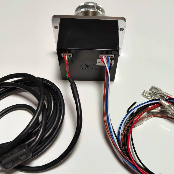 Spinner V2 Arcade Ruota da 38 mm con Cavo USB - per Arkanoid e simili