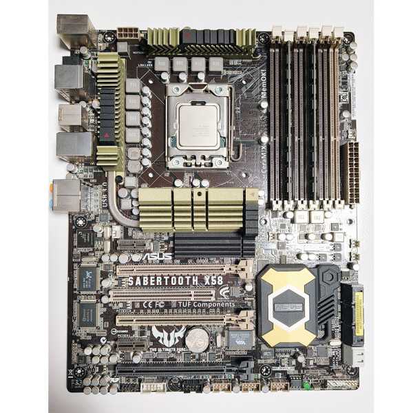 USATO - Scheda Madre Asus Sabertooth X58 + Cpu I7-950 + Ram Kingston 8GB