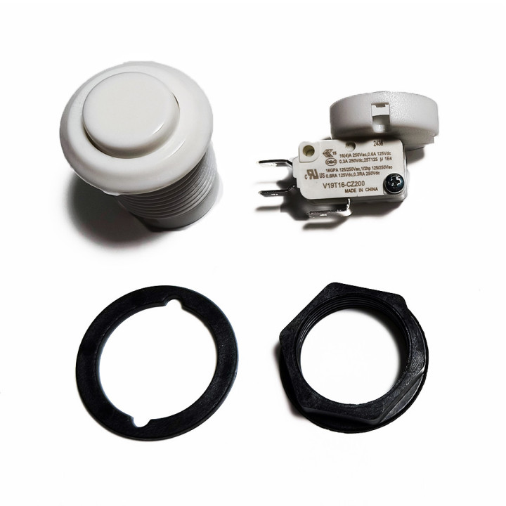 MOD.07/C Edierre Push Button Cabinet - BLACK or WHITE
