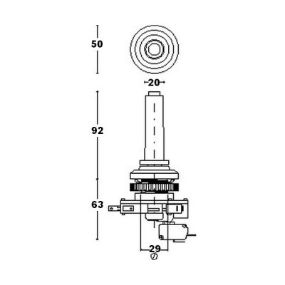 MOD.02 FIRE Joystick Edierre con Pulsante Sparo superiore MOD.02 FIRE Joystick Edierre con Pulsante Sparo superiore