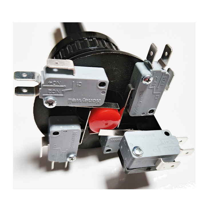 MOD.02 FIRE Edierre Joystick with Upper Shooting Button