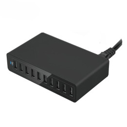 Caricatore USB 10 porte 60W  - Stazione di ricarica Dock multi USB