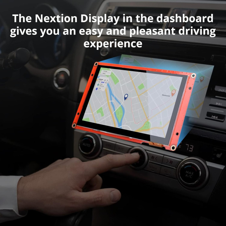 Nextion NX8048P050-011C Display Touch Screen 5p. - Serie Intelligent - Capacitivo
