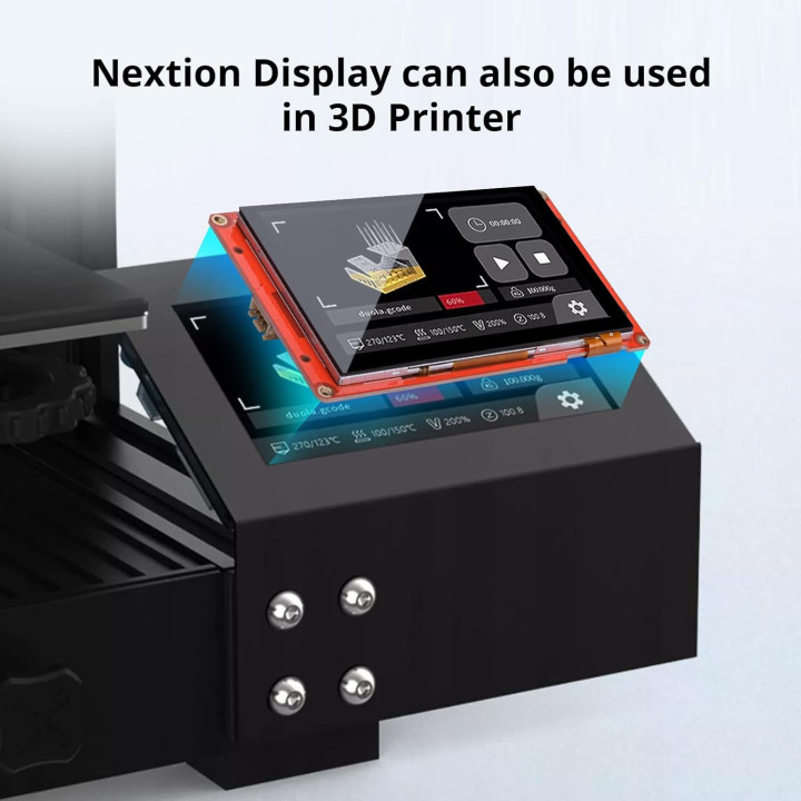 Nextion NX8048P050-011C Display Touch Screen 5p. - Serie Intelligent - Capacitivo