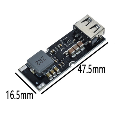 TPS61088 Modulo di alimentazione boost Step Up Scheda di Ricarica rapida 3,2 V 3,7 V 4,2 V a 5 V 9 V 12 V USB QC2.0 QC3.0