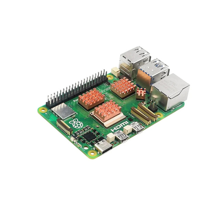 Case VESA Raspberry PI5 - Custodia e Ventola con Supporti VESA 100x100