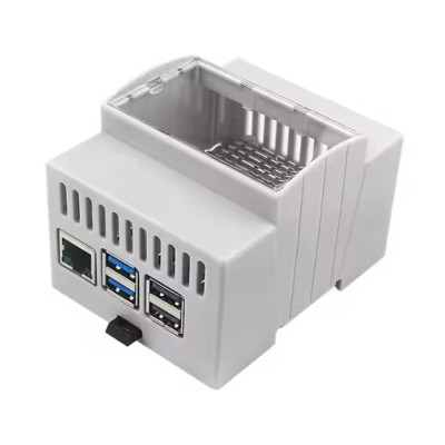 Raspberry Pi 5 Case for DIN Rail