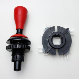 MOD.010/L Edierre Joystick for Videogame and Cabinet - Barrel handle