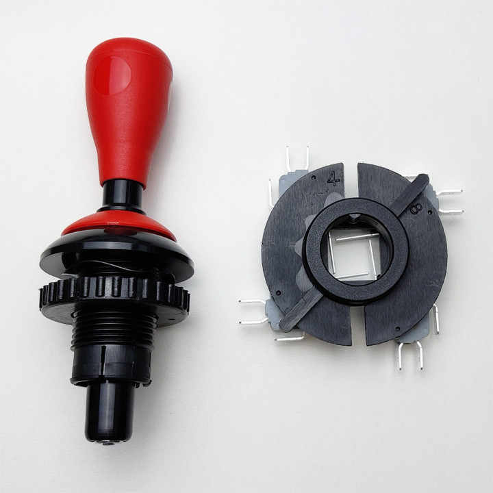 MOD.010/L Edierre Joystick a Clava - Bicolore