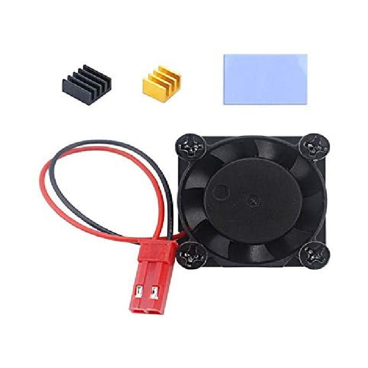 Modular Case for Raspberry PI4 on DIN Rail + Heatsink