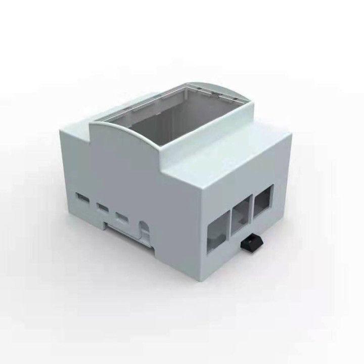 Modular Case for Raspberry PI4 on DIN Rail + Heatsink