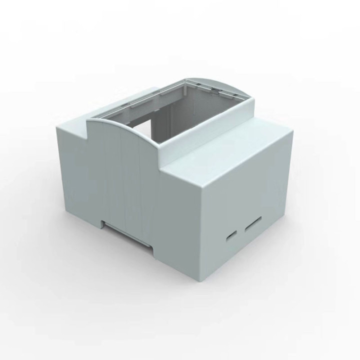 Modular Case for Raspberry PI4 on DIN Rail + Heatsink