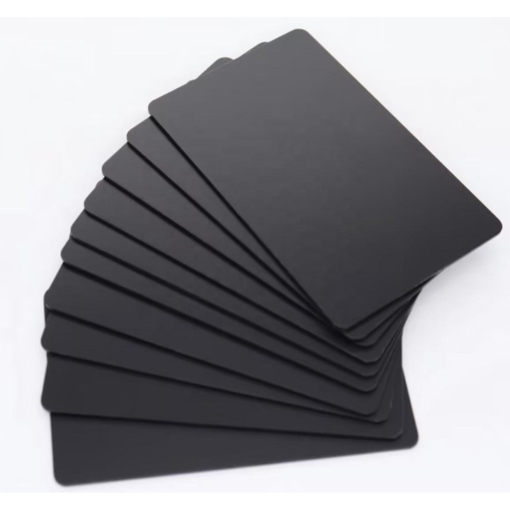 Set 10 Card chip NTAG215 Black NFC a 504 byte - 13,56MHz
