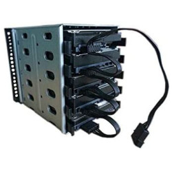 2Pezzi - IDE molex 4 Pin a 5 Sata - Per Hard-Disk/SSD/Lettori Ottici ed Altro