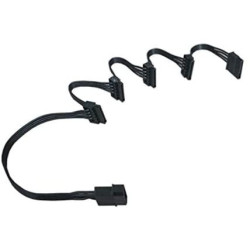 2Pezzi - IDE molex 4 Pin a 5 Sata - Per Hard-Disk/SSD/Lettori Ottici ed Altro
