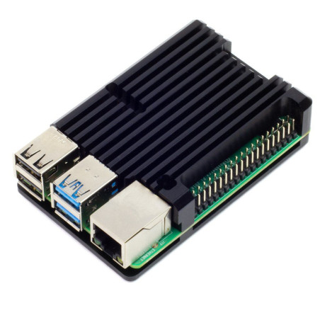 Armor Case per Raspberry Pi 4 Fanless - Custodia in Alluminio