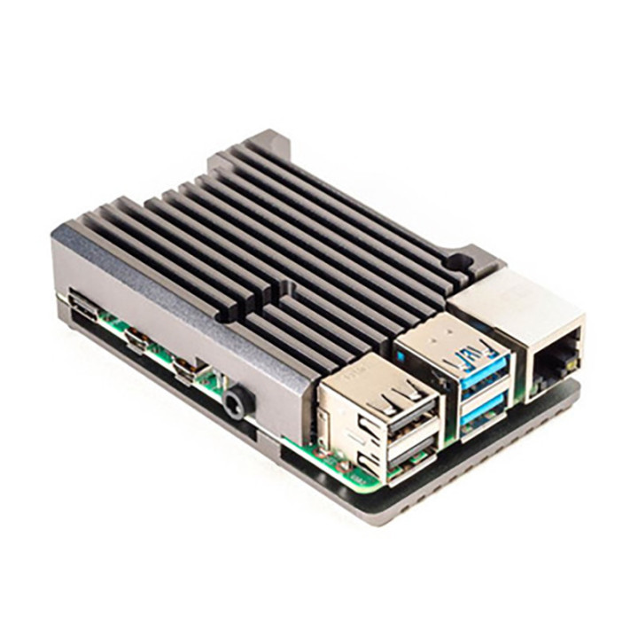 Armor Case per Raspberry Pi4 Fanless - Custodia in Alluminio