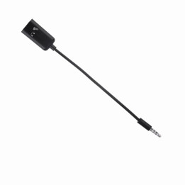 Splitter Audio Jack Aux 3.5mm Switcher separa Microfono da Cuffie
