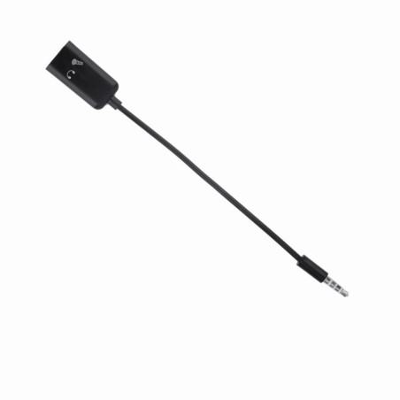 Splitter Audio Jack Aux 3.5mm Switcher separa Microfono da Cuffie