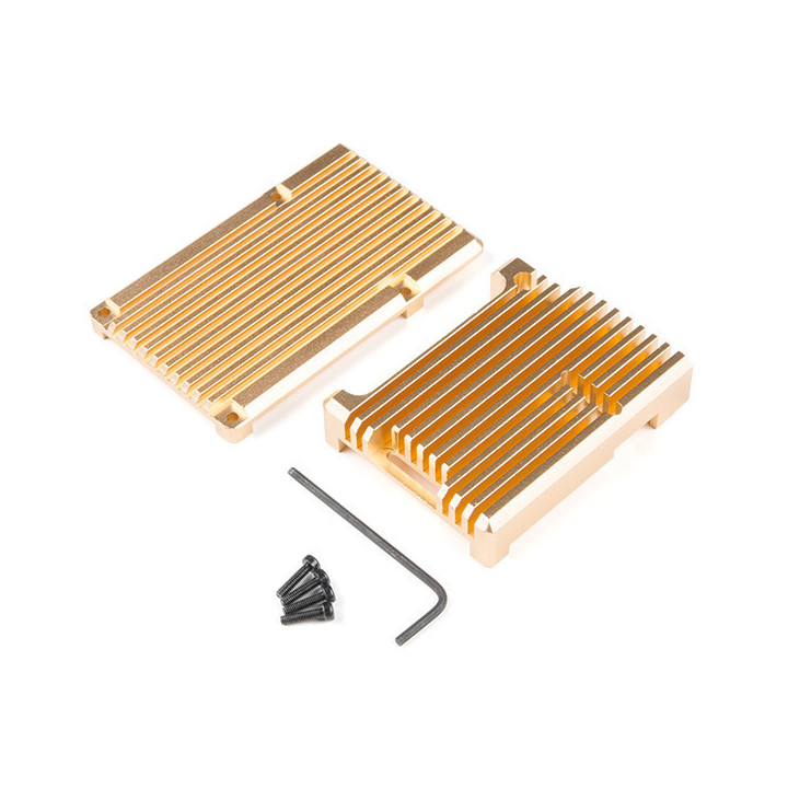 Armor Case per Raspberry Pi4 Fanless - Custodia in Alluminio
