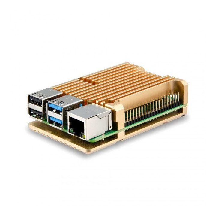 Armor Case per Raspberry Pi4 Fanless - Custodia in Alluminio