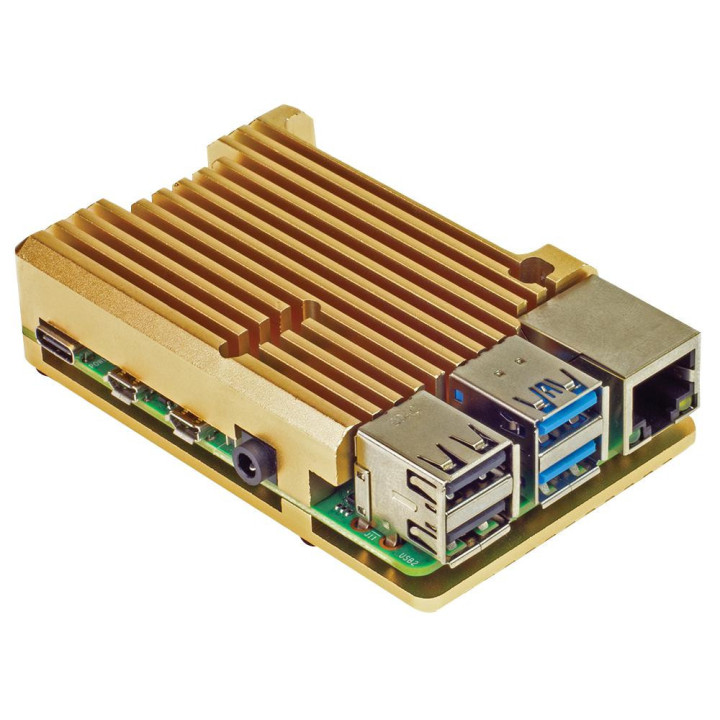 Armor Case per Raspberry Pi4 Fanless - Custodia in Alluminio