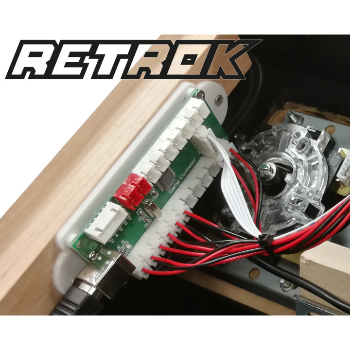 Zero Delay Controller with Wiring and USB Cable for Arcade and Sanwa Pushbuttons
