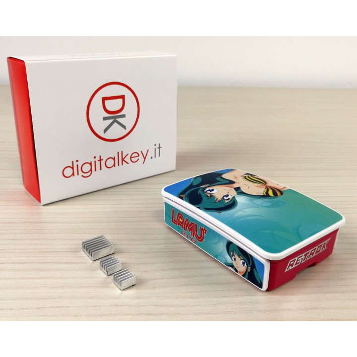 RetroK Case Stickers Heatsinks for Raspberry PI3 or PI4 - Lamù