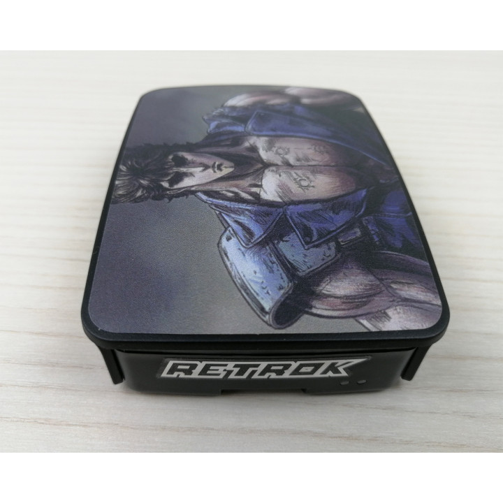RetroK Case Stickers Heatsinks for Raspberry PI3 or PI4 - Kenshiro
