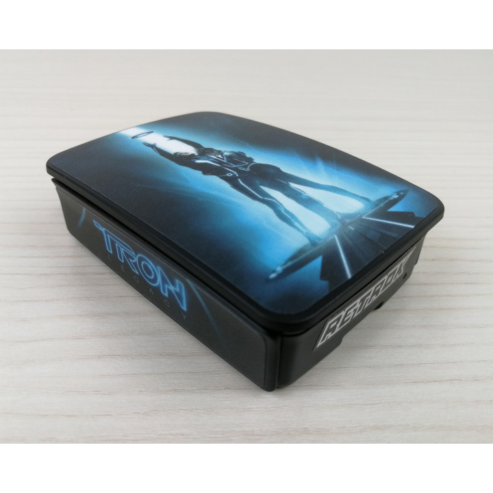 RetroK Case Stickers Heatsinks for Raspberry PI3 or PI4 - Tron