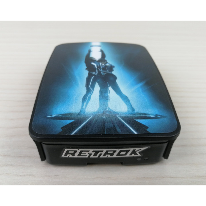 RetroK Case Stickers Heatsinks for Raspberry PI3 or PI4 - Tron