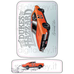 Generale Lee - RetroK Stickers Fan Art | Digitalkey.it