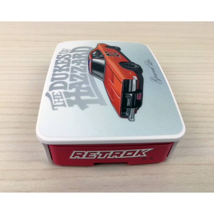 RetroK Case Stickers Heatsinks for Raspberry PI3 or PI4 - General Lee