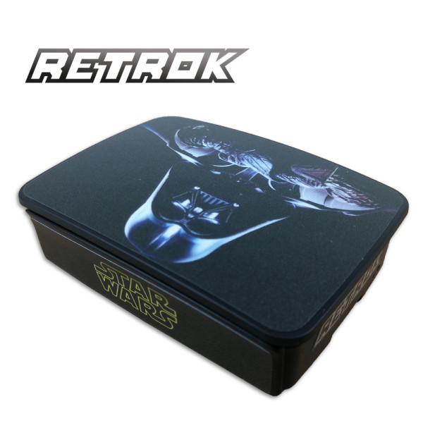 RetroK Case Stickers Heatsinks for Raspberry PI3 or PI4 - Star Wars Darth Vader