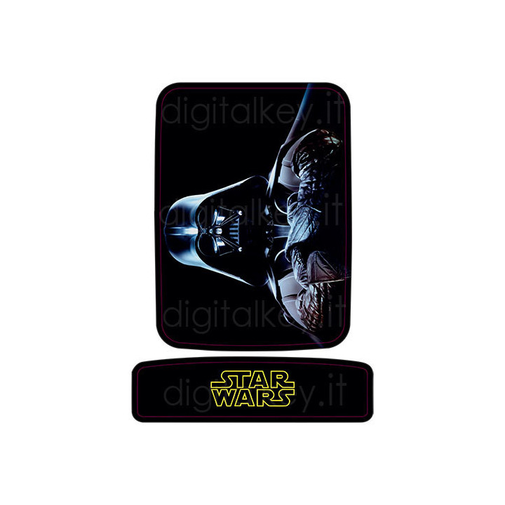 RetroK Case Stickers Heatsinks for Raspberry PI3 or PI4 - Star Wars Darth Vader