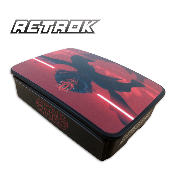 Star Wars Darth Maul - RetroK Stickers Fan Art | Digitalkey.it