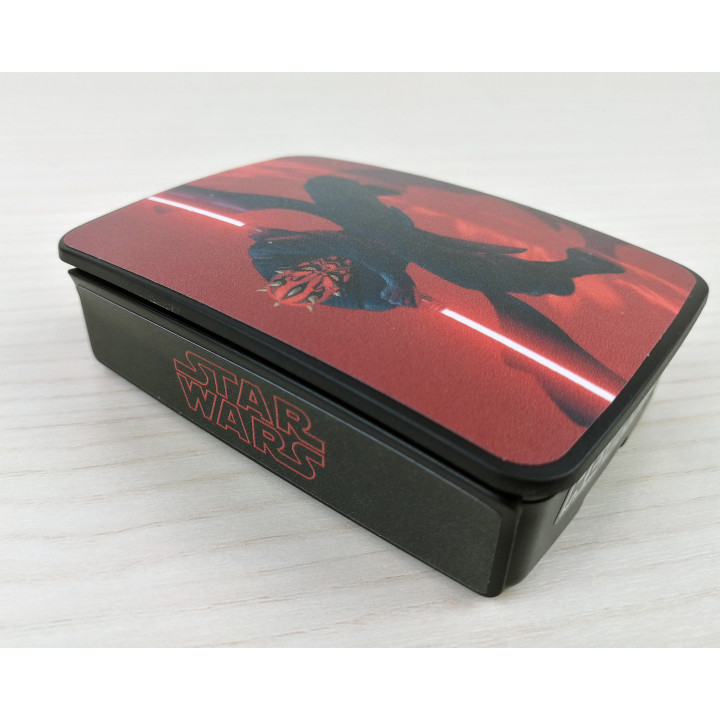 RetroK Case Stickers Heatsinks for Raspberry PI3 or PI4 - Star Wars Darth Maul